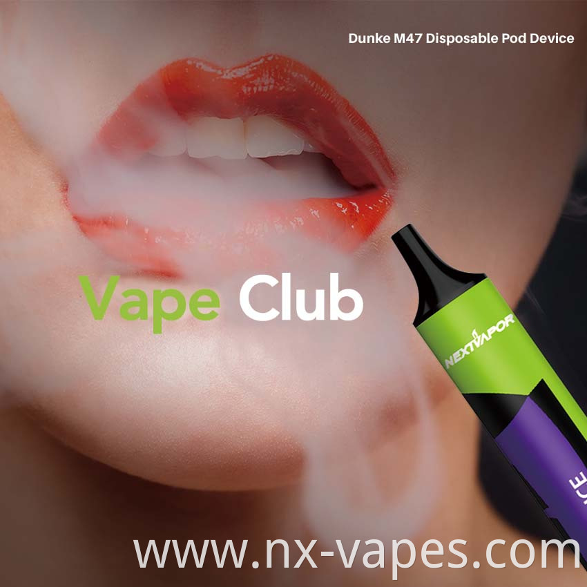 Disposable e-cigarette video promotional image